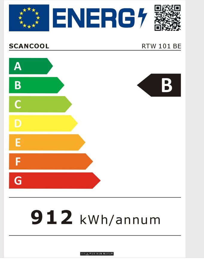Scandomestic showcase svart RTW 101 BE