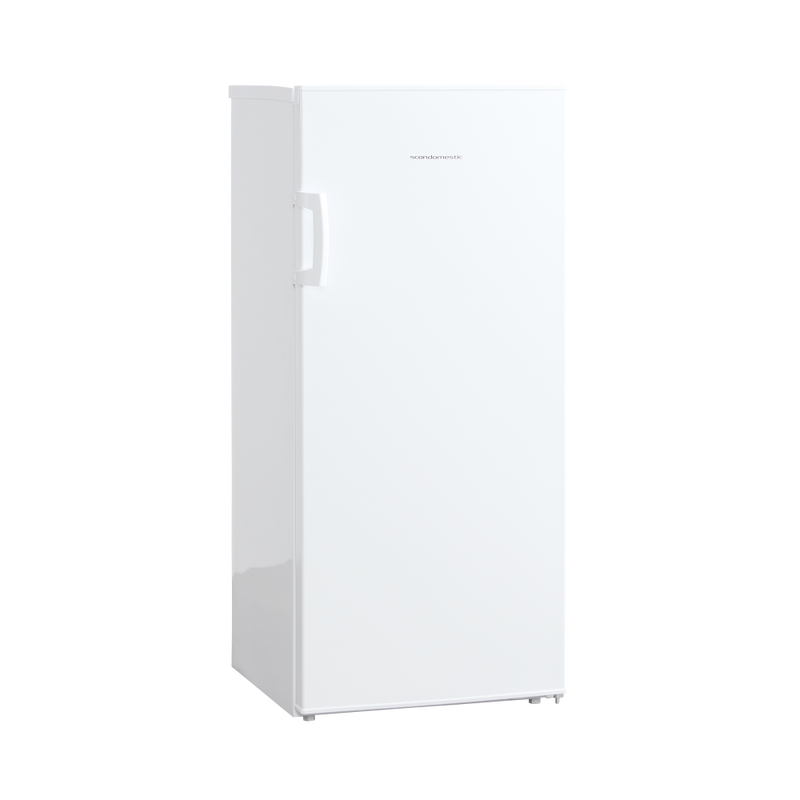 Scandomestic frittstående fryseskap hvit 125 cm FRF127WE