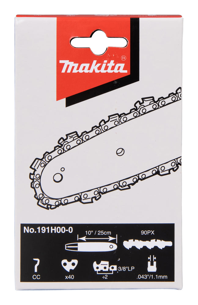 Makita sagkjede 10", 3/8", 40 lenker