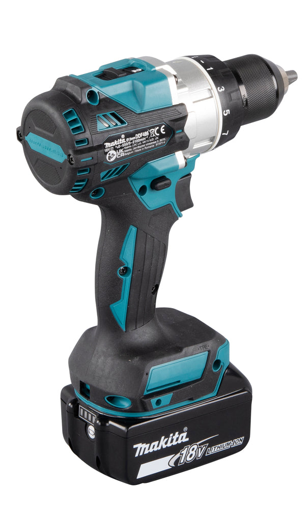 Makita borskrutrekker LXT® DDF486RTJ