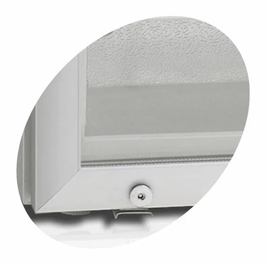 Tefcold Display Fryseskap, Hvit - UF50GCP