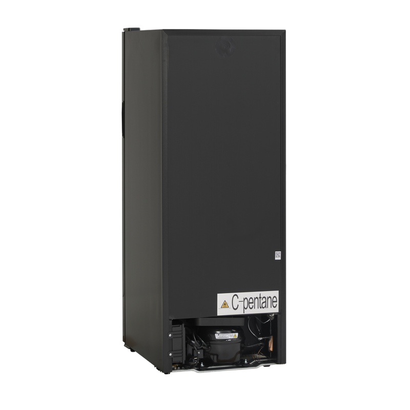 Scandomestic vinskap frittstående sort en zone 129 cm WC105BG