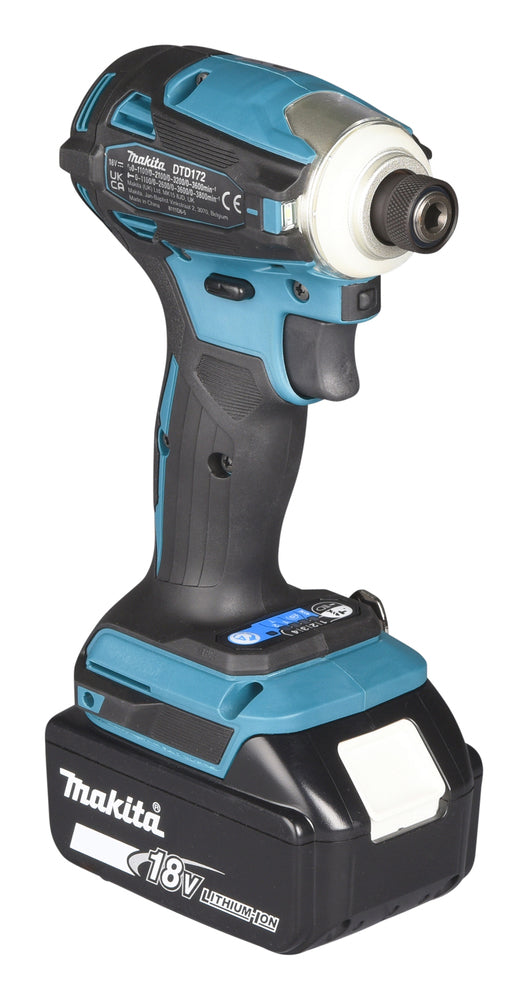 MAKITA SLAGSKRUTREKKER LXT 1/4" DTD172Z 18V