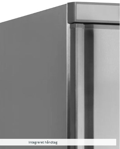 Tefcold lager kjøleskap i rustfritt stål UR200X1 85,5 cm