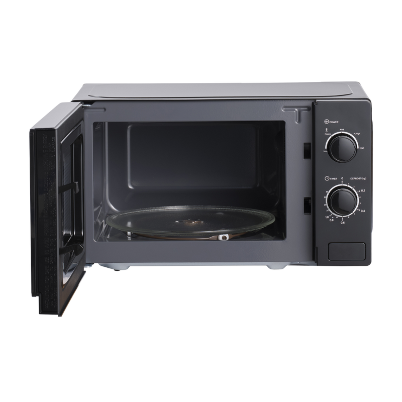 Scandomestic mikrobølgeovn sort 700W MWS20B