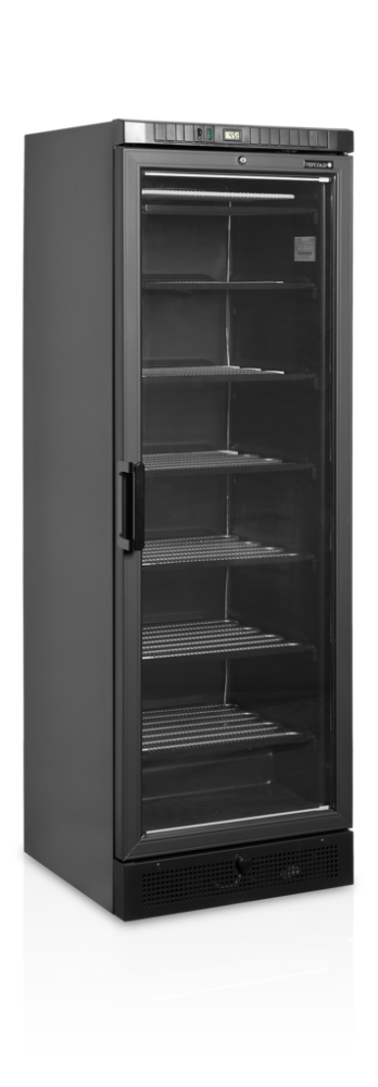 Tefcold display fryseskap UFSC371G sort 184 cm