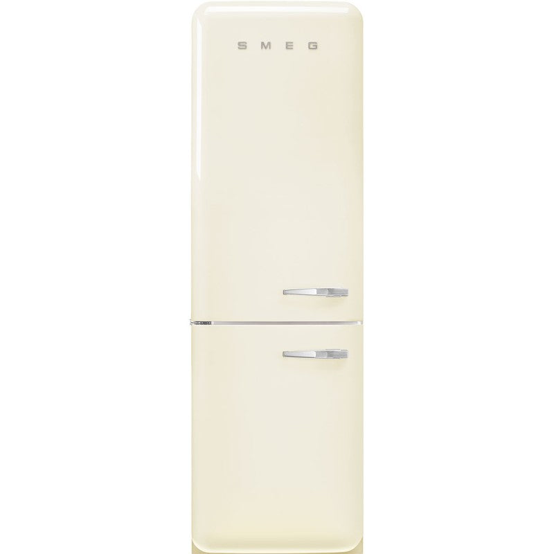 Smeg kombiskap krem 50`s retro FAB32LCR5