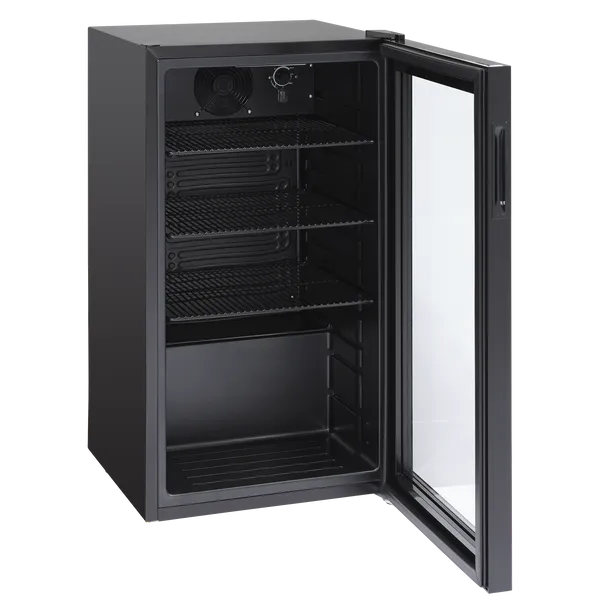 Scandomestic displaykjøleskap sort DC98BB