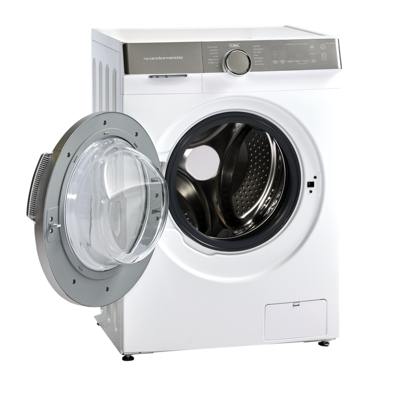 Scandomestic vaskemaskin hvit 8 kg 60 cm WMF1408WA