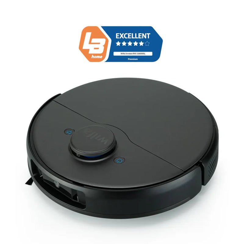 Wilfa Innobot robotstøvsuger RVC-D4000SL med tømmestasjon