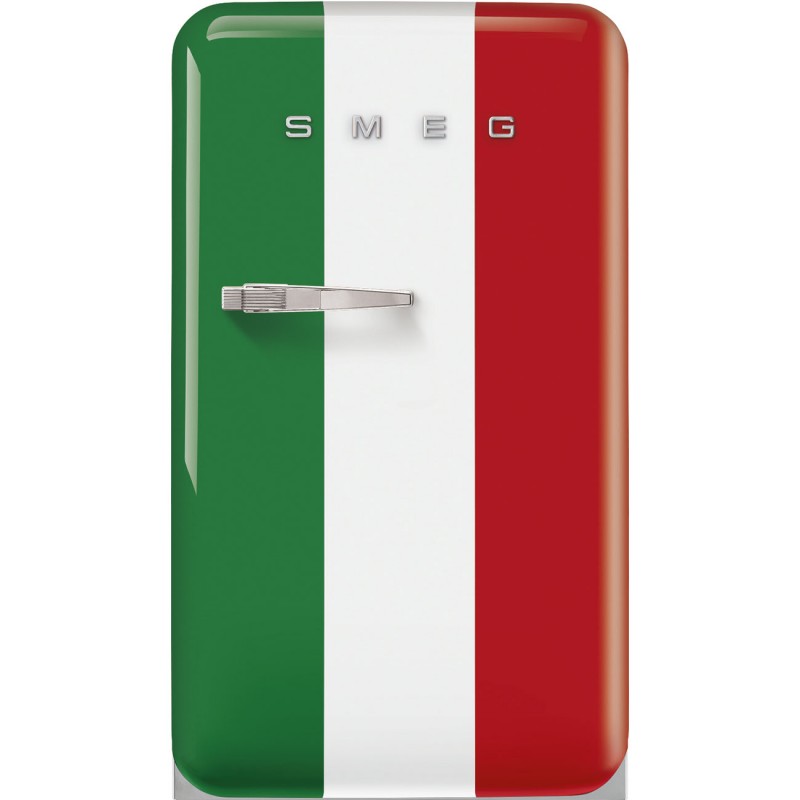 Smeg kjøleskap italienske flagg 50`s retro FAB10HRDIT5