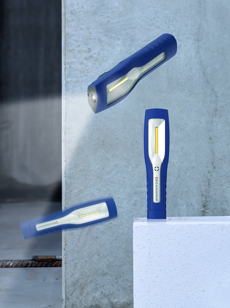 Scangrip liten oppladbar 200 lumen LED arbeidslampe 03.5692