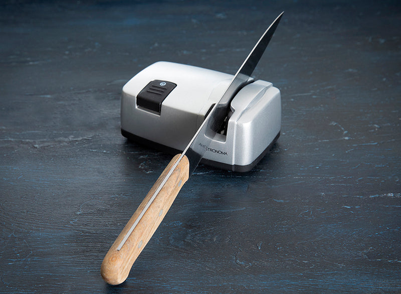 Gastronoma knivsliper i sølv 40 W 290003