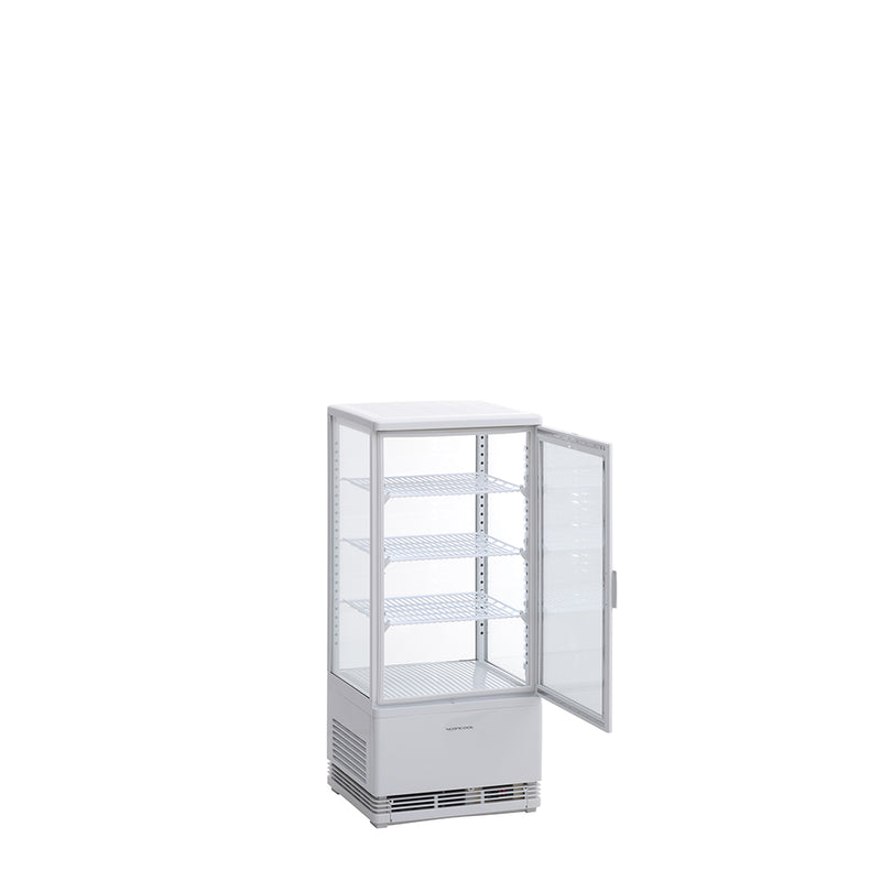 Scandomestic display kjøleskap hvit RT 82 WE