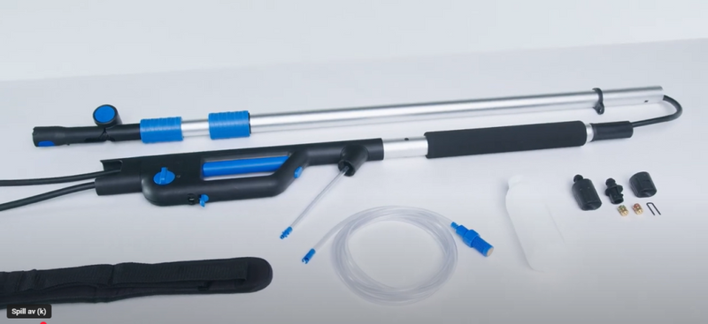 Nilfisk teleskoplanse forlenger med høytrykk og lavtrykk 128502121