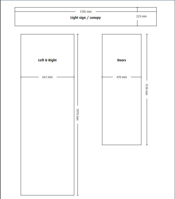 Scandomestic display kjøleskap svart SD 1502 BHE