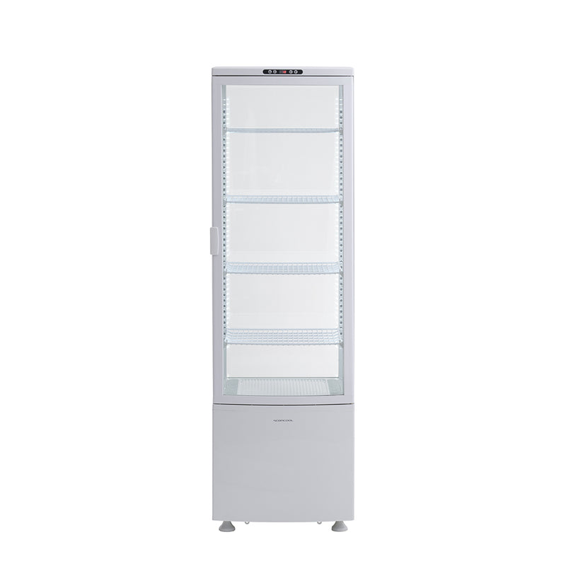 Scandomestic display kjøleskap hvit RTC 237 WE