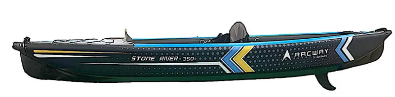 Arnøy oppblåsbar kajakk enseter Stone River 350 70602