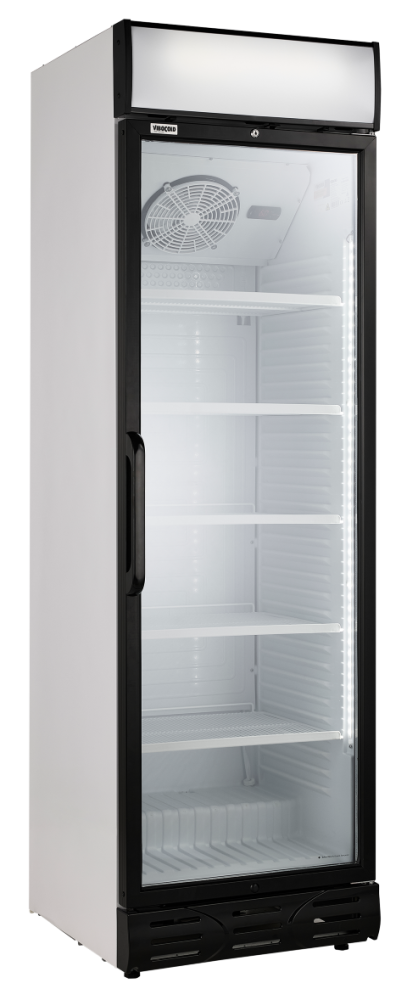 Vibocold display kjøleskap sort 200 cm VD 372- C EC