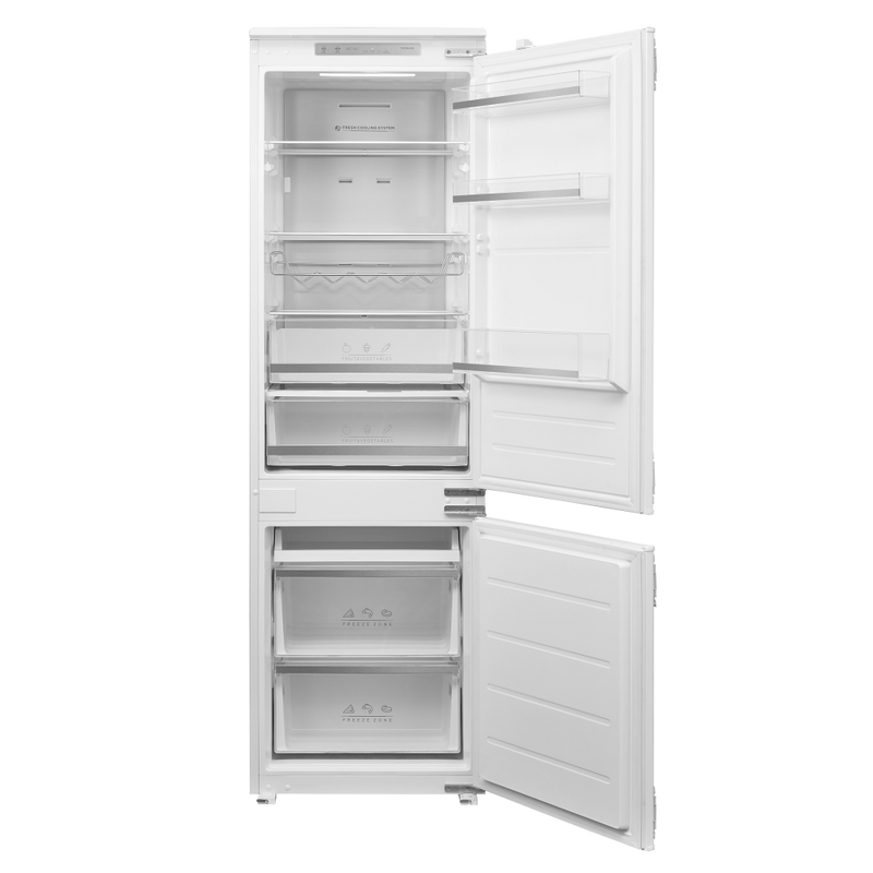 Scandomestic kombifrys- og kjøleskap hvit 178 cm CBI267NFWD