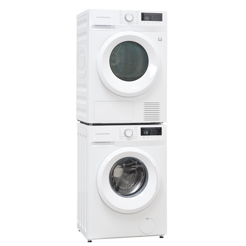 Scandomestic tørketrommel hvit 8kg 60 cm TDH28WE