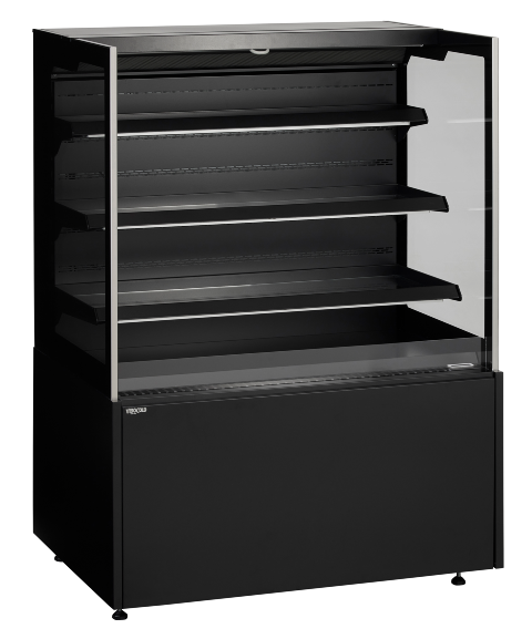 Vibocold kjøledisk Oslo sort 137 cm OSC 100S SS